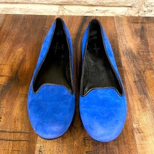 Womens Cole Haan Blue Ballet Flats